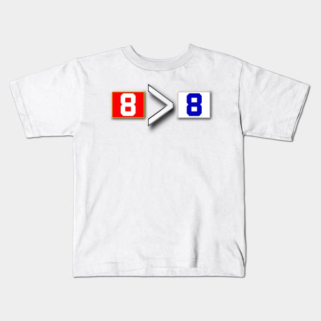 Young is better than Aikman Kids T-Shirt by Retro Sports